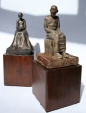 Kate Robinson Man and Woman sculpture